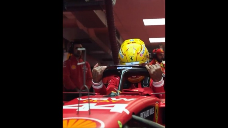 ag九游会亚洲真人第一品牌汉密尔顿谈首次驾驶法拉利：深感敬意，这是人生最美好的瞬间之一